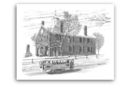 Fairfax Court House Drawing