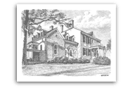 Woodlawn Plantation Drawing